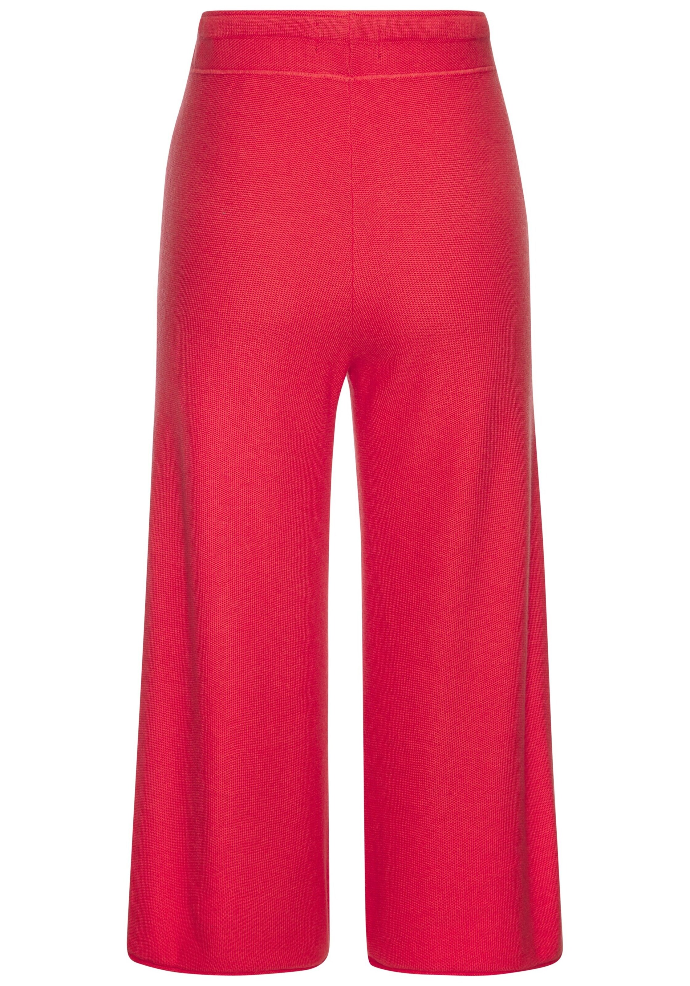 Elbsand Wide leg Pants in Red