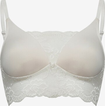 Marc & André Bralette Bra in White: front