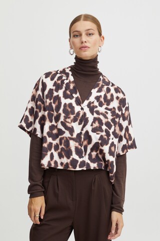 ICHI Blouse 'IXISSA' in Mixed colors: front