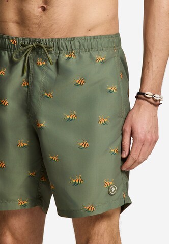 The Sunshine Brand Badeshorts 'Mike' in Grün