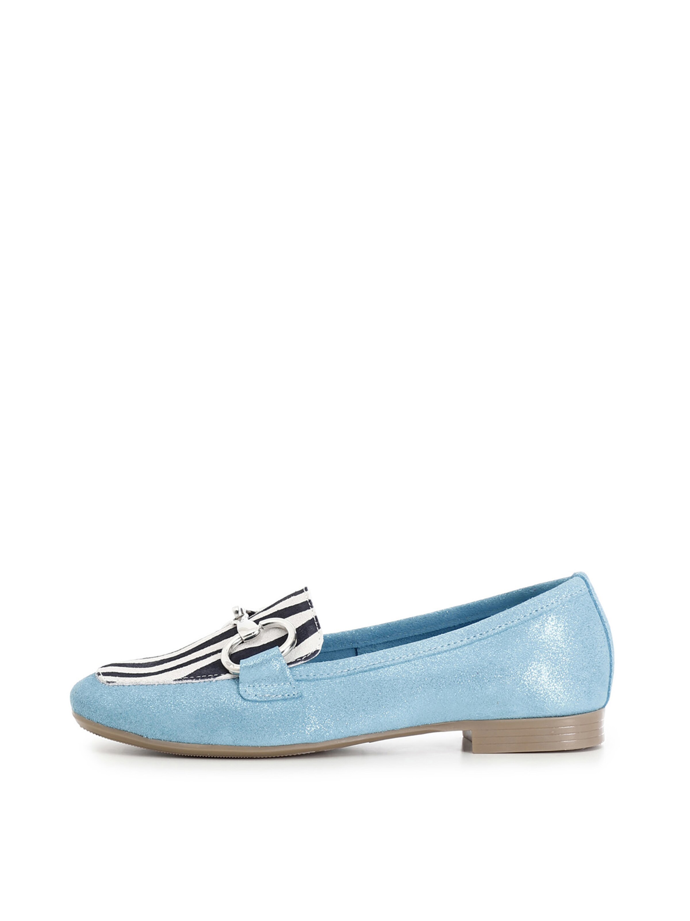 Mocassino di CAFè NOIR in blu: frontale