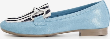CAFè NOIR Slipper in Blau: Vorderseite