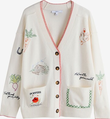 Next Kardigan w kolorze beżowy: przód