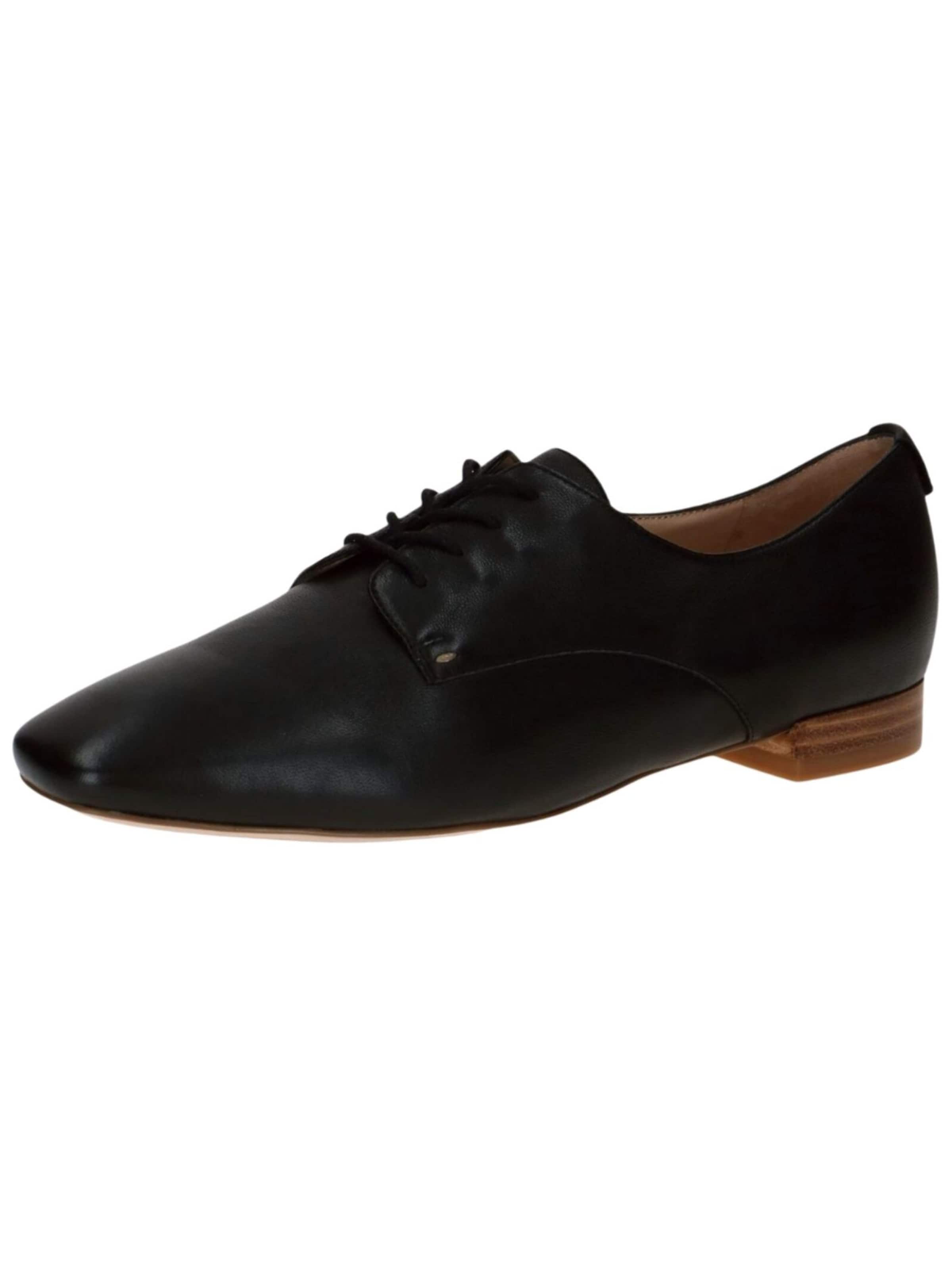 PETER KAISER Schnürschuh in Schwarz: Vorderseite