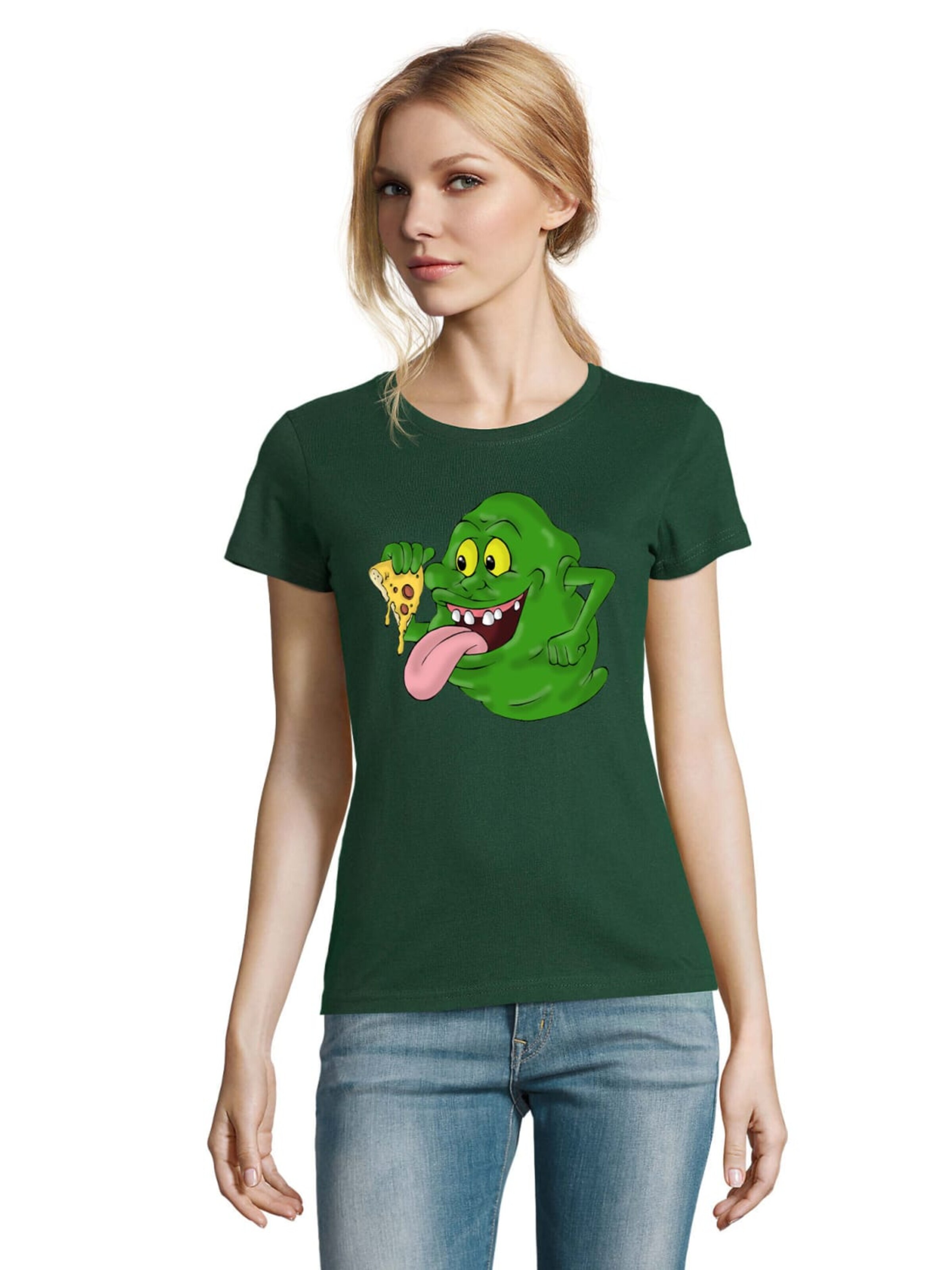 Blondie & Brownie Shirt 'Slimer' in Green: front