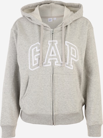 pilka Gap Petite Džemperis 'HERITAGE': priekis
