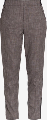 Le Temps Des Cerises Regular Pants 'April' in Brown: front