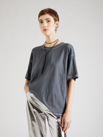 Nasty Gal - Camiseta talla grande en gris