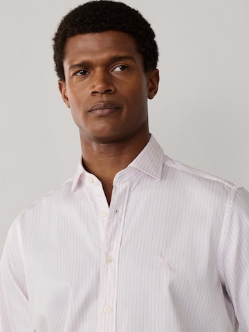 Coupe regular Chemise Hackett London en rose