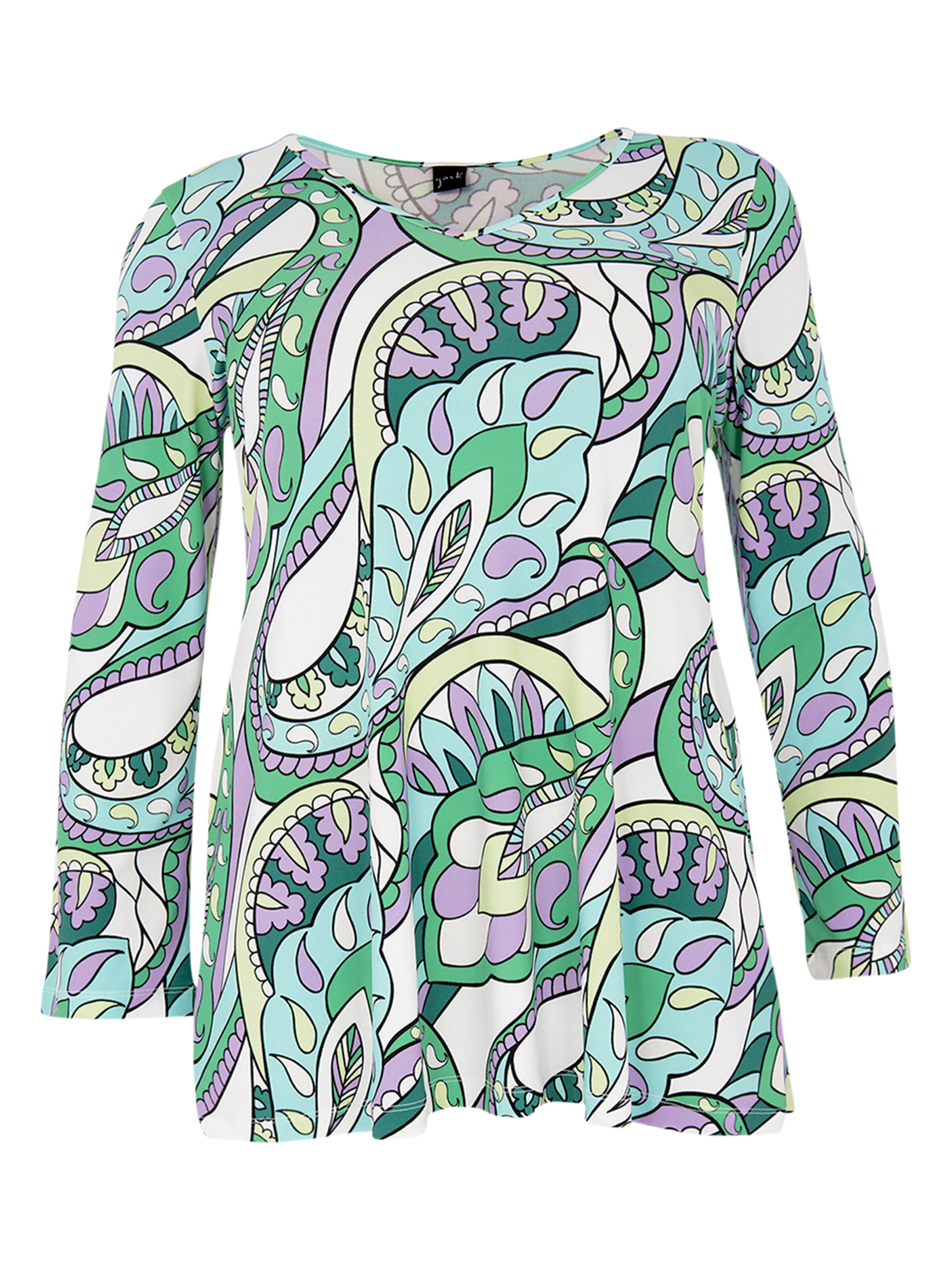 YOEK Tuniek in Gemengde kleuren: voorkant