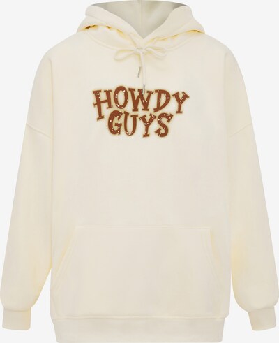 HOMEBASE Sweatshirt in beige / creme / rot / weiß, Produktansicht
