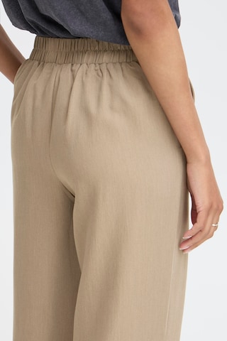 b.young Loosefit Hose in Braun