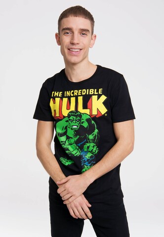 LOGOSHIRT T-Shirt 'The Incredible Hulk' in Mischfarben: Vorderseite