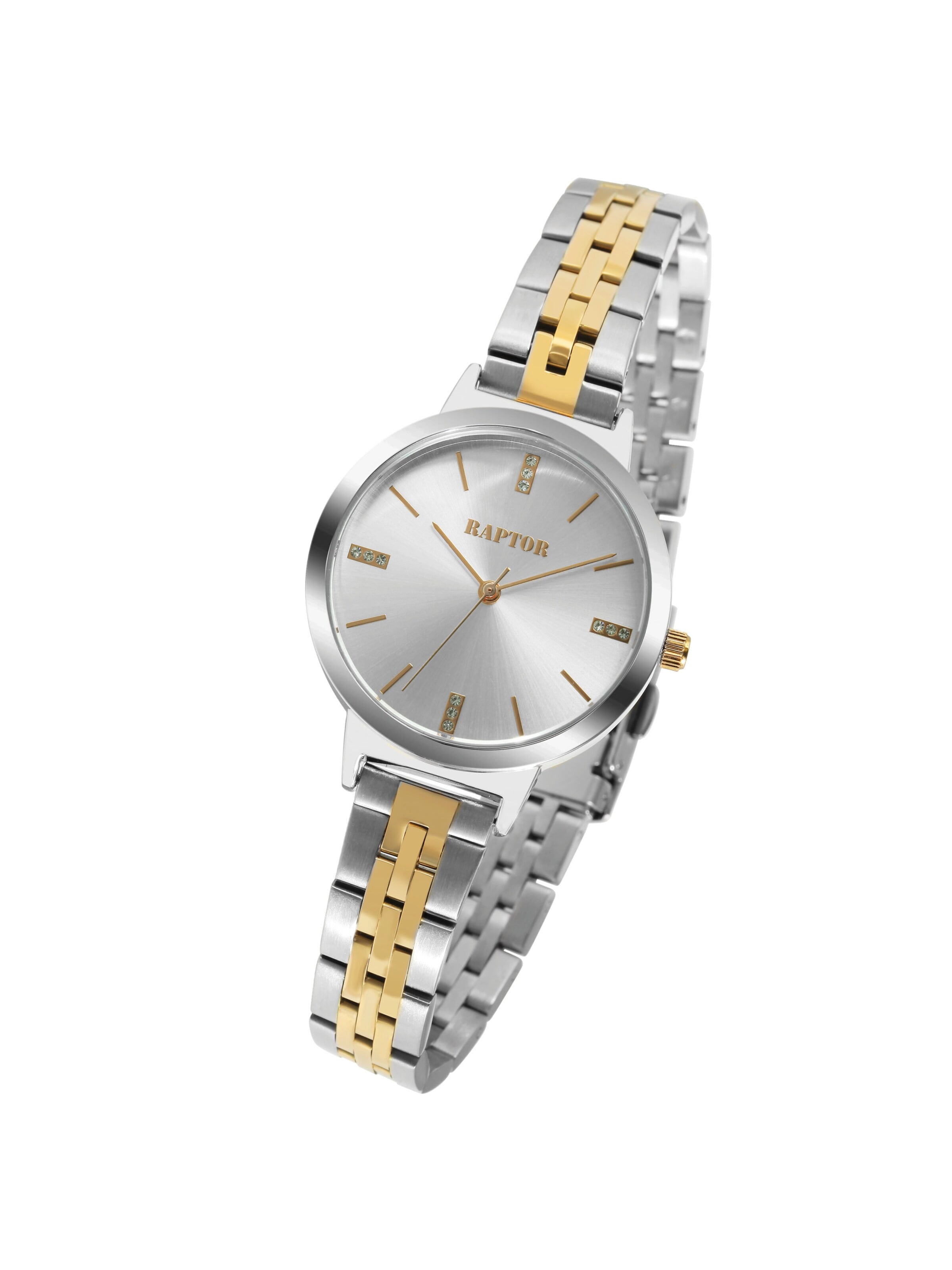 Raptor Analog Watch 'Fleur, 3 ATM' in Mixed colors: front
