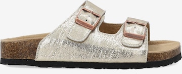 VENEZIA Mules 'Venezia' in Gold: front