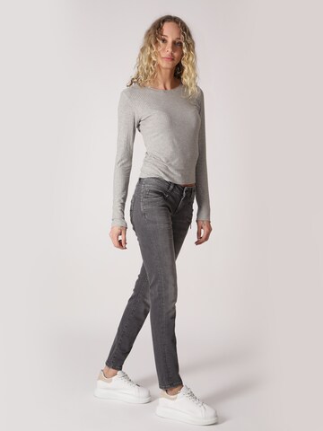 Skinny Jean 'Suzy' Miracle of Denim en gris