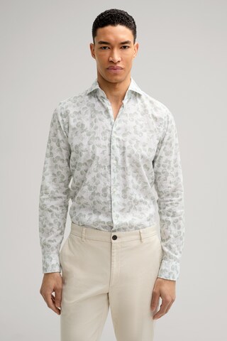 JOOP! Slim fit Button Up Shirt 'Pai' in White: front
