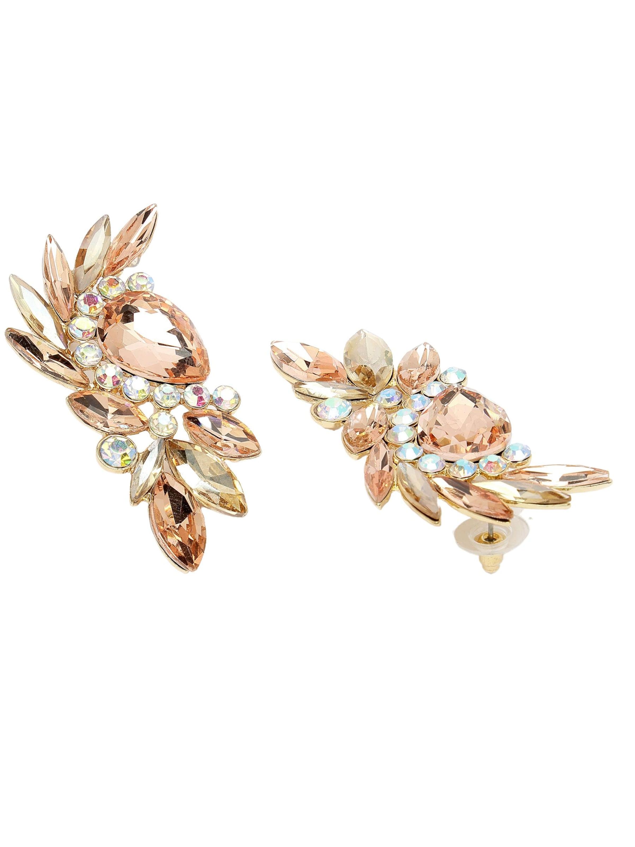 AVANT-GARDE PARIS - Pendientes 'Adriana' en naranja