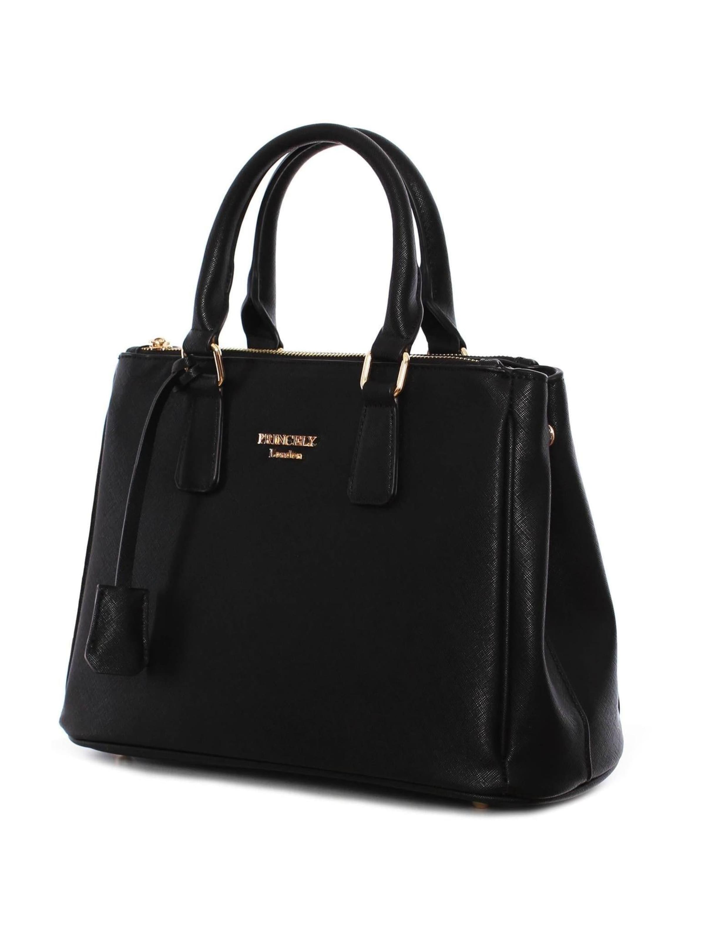 Princely London Handtasche 'Victoria'‌‌‌ in Schwarz