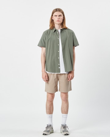 minimum Regular fit Overhemd in Groen: voorkant