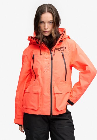 Superdry & Co Sportjas 'Ultimate Freestyle' in Rood: voorkant