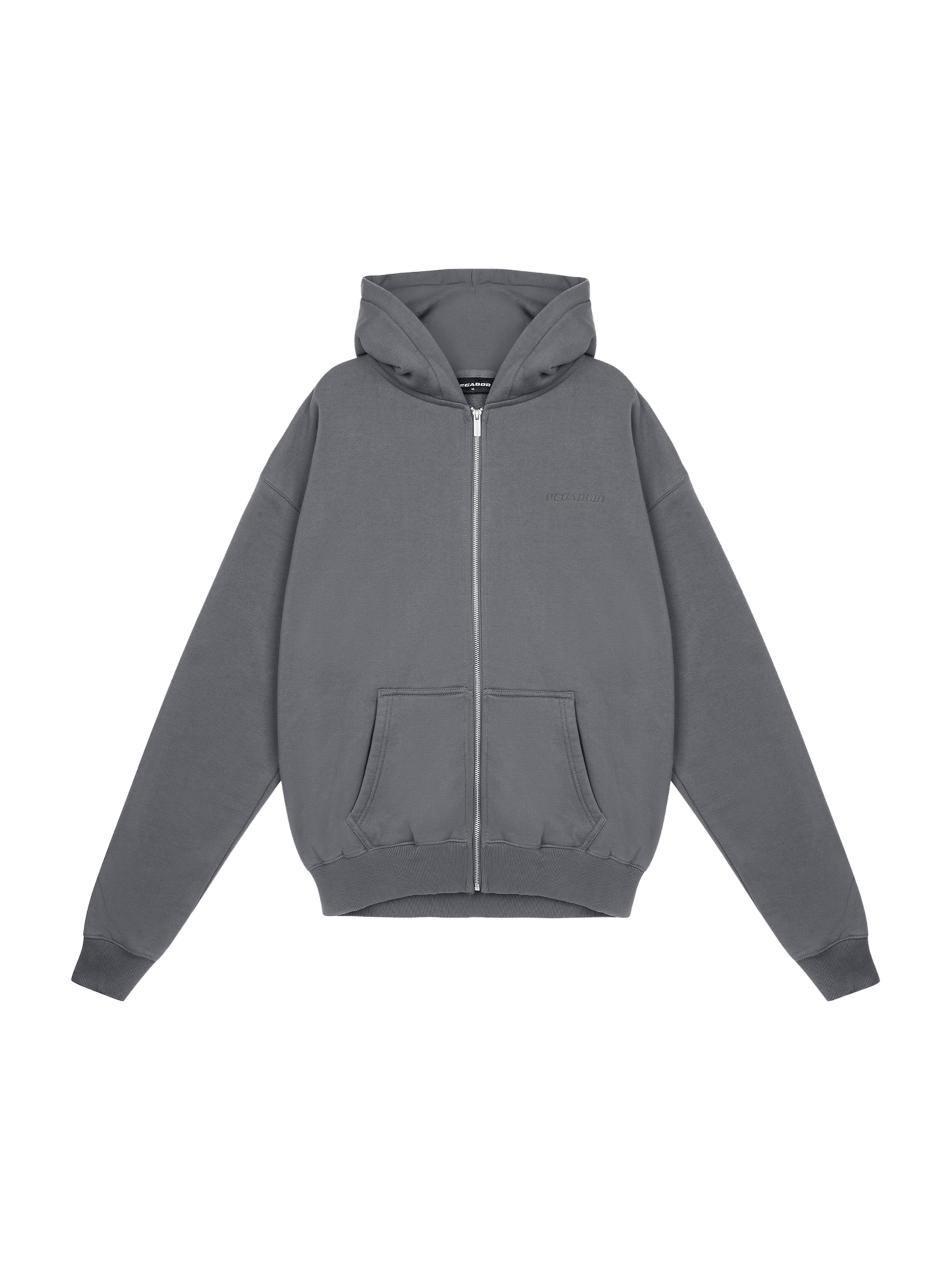 Pegador Ζακέτα φούτερ σε γκρι: μπροστά