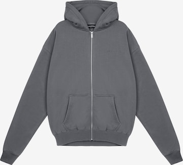 Veste de survêtement Pegador en gris : devant