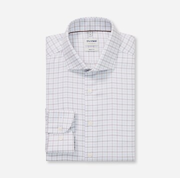 OLYMP Comfort Fit Businesshemd in Blau