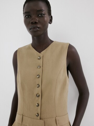 MANGO Jumpsuit 'Cole' in Green