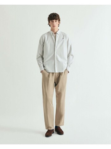 Scalpers Rovný strih Košeľa - Zelená: predná strana