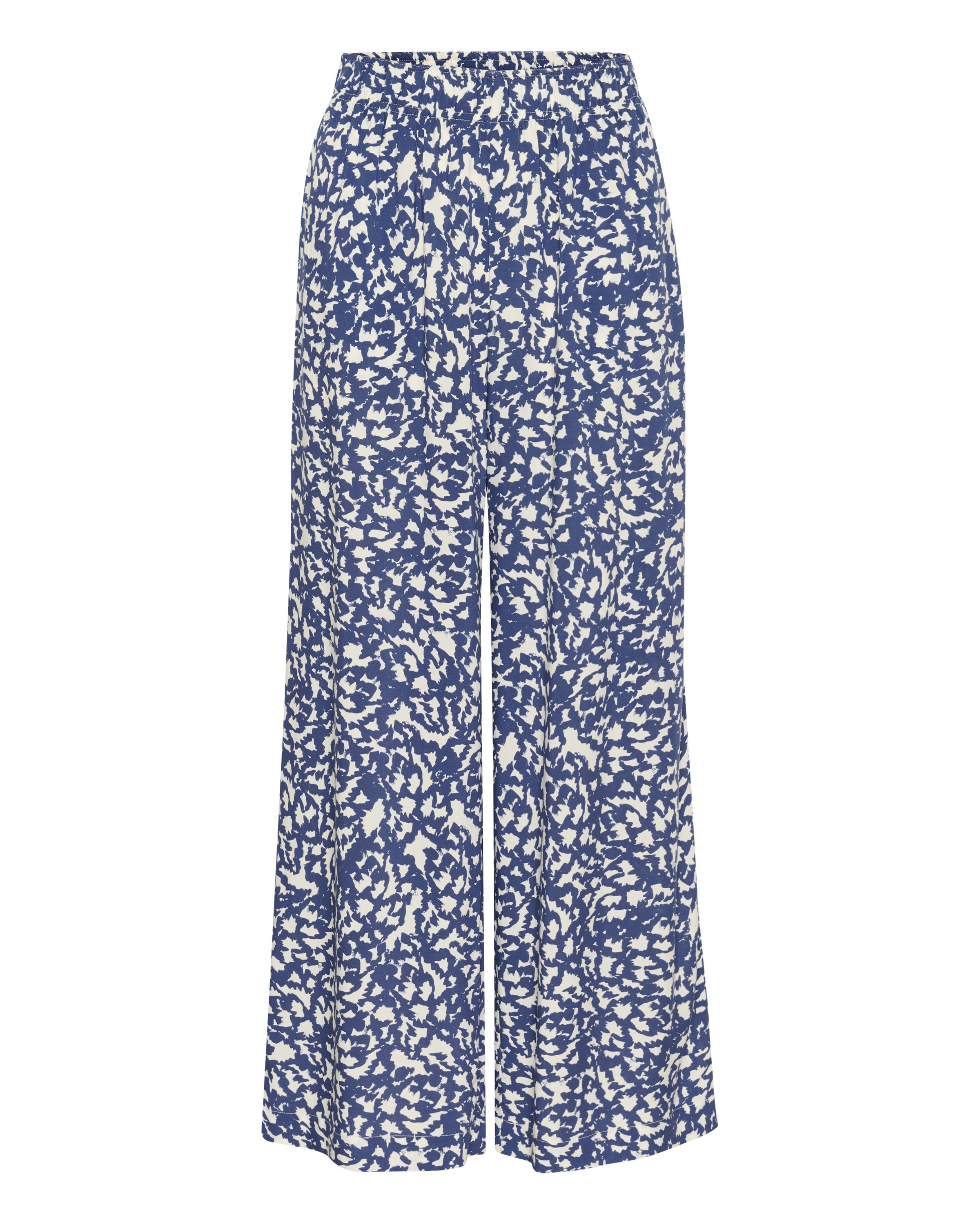 Part Two Wide leg Broek 'Alfies' in Blauw: voorkant