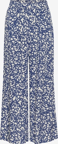 Part Two Wide leg Broek 'Alfies' in Blauw: voorkant