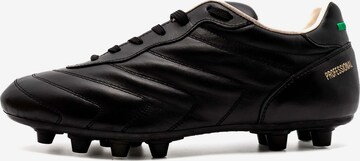 Chaussure de foot RYAL en noir : devant