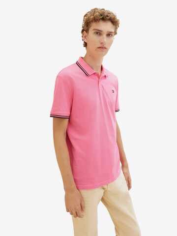 TOM TAILOR DENIM Μπλουζάκι σε ροζ: μπροστά