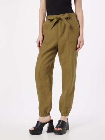 Thought Tapered Broek 'Hadley' in Groen: voorkant