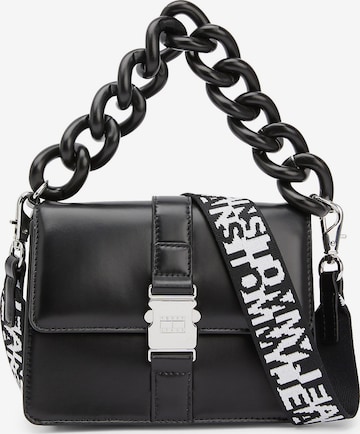 Tommy Jeans - Bolso de mano en negro: frente