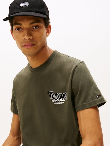 Tommy Jeans Shirt in Groen