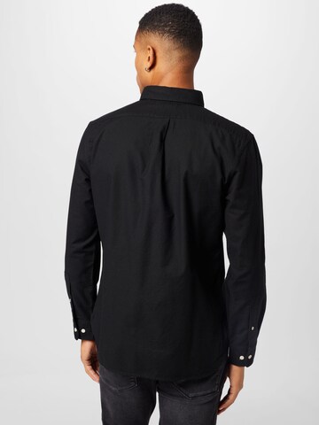 Coupe regular Chemise 'OXFORD' Banana Republic en noir