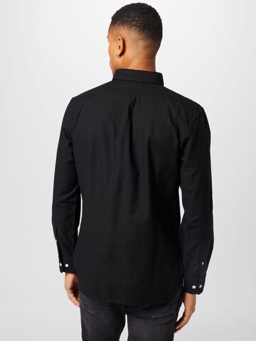 Banana Republic Regular fit Button Up Shirt 'OXFORD' in Black