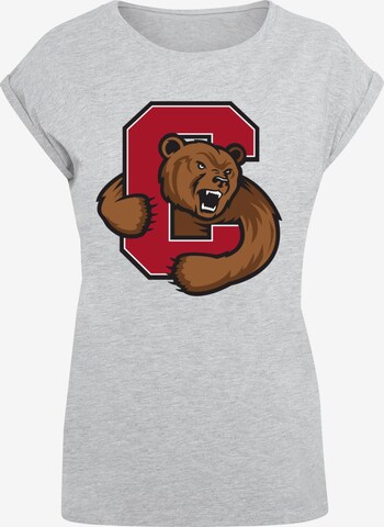 T-shirt 'Cornell University - Bear' Merchcode en gris : devant