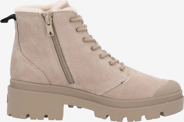 Palladium Snørestøvletter '98867' i beige