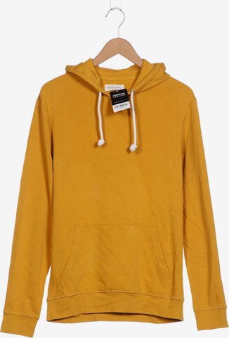 Pier One Sweatshirt & Zip-Up Hoodie in M in Yellow: front