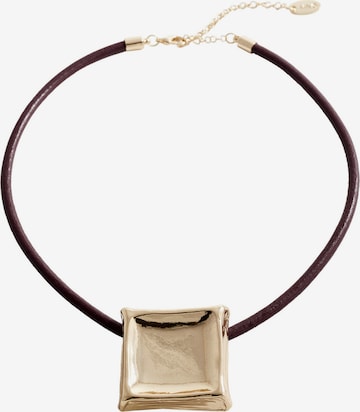 MANGO Ketting in Goud: voorkant