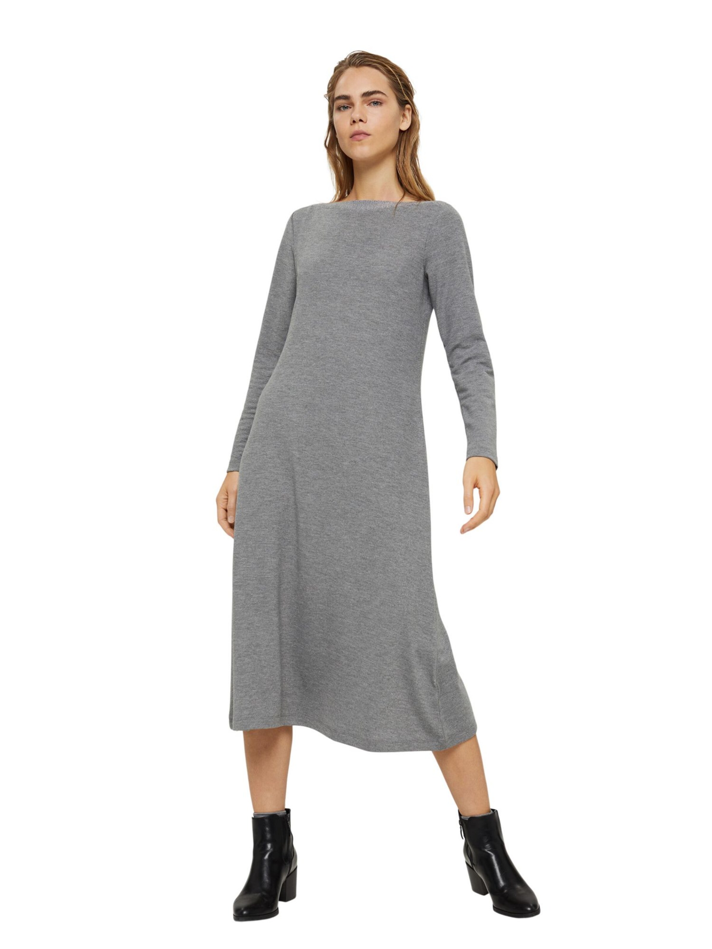 Frauen Große Größen Esprit Collection Kleid in Stone - FY27755 Frauen Große Größen Esprit Collection Kleid in Stone - FY27755