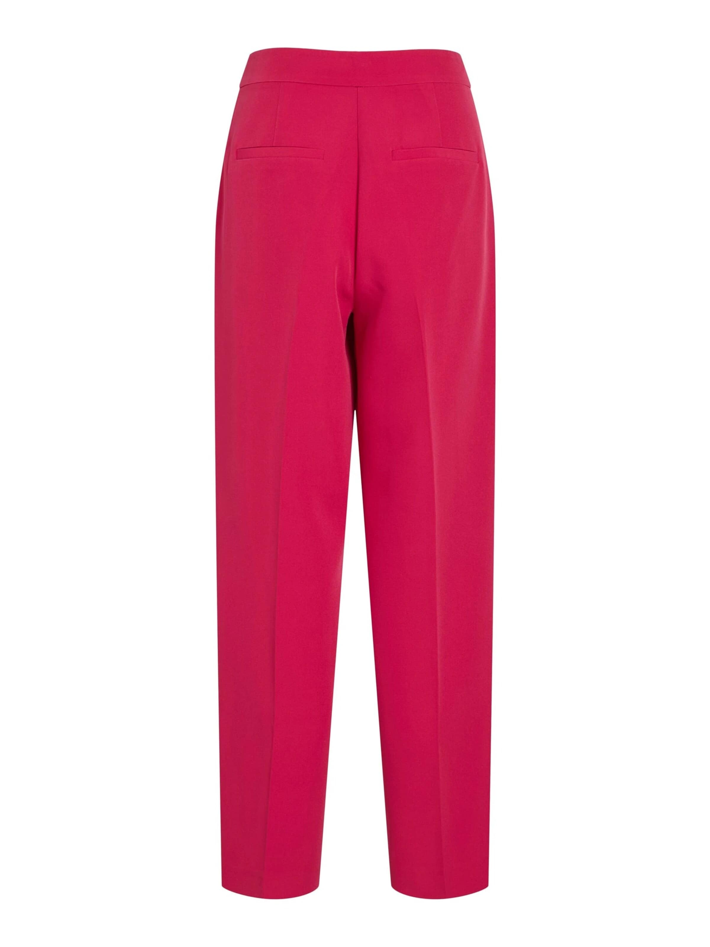 Slimfit Pantaloni '14115429' di VILA in rosa