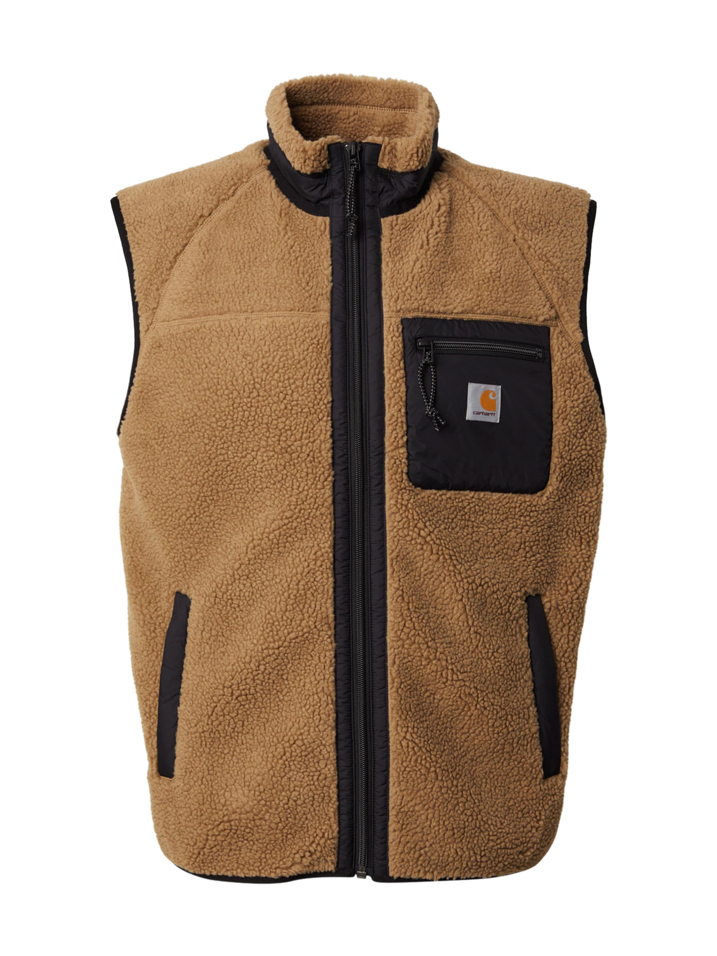 Carhartt WIP - Chaleco 'Prentis' en marrón: frente