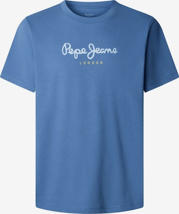 Pepe Jeans T-Shirt 'Eggo N' in Blau: Vorderseite