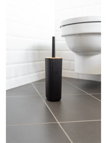 Wenko WC-Garnitur in Schwarz