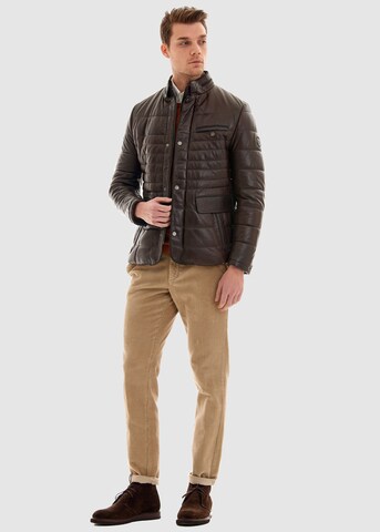 PIERRE CARDIN Between-Season Jacket in Brown