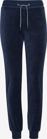 Oxmo Loose fit Pants 'NIKITA' in Blue: front